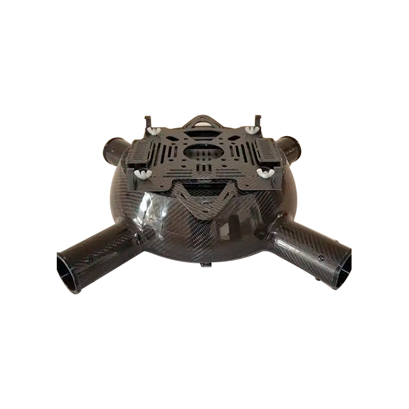 Casca de drone de fibra de carbono