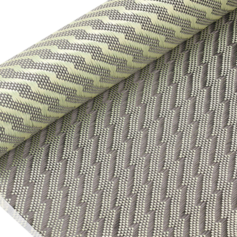Mistura de carbono Aramid amarelo/preto Mistura de carbono Aramid amarelo/preto
