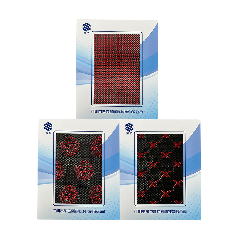 Tecido de fibra de carbono misto de carbono aramida/preto de aramida Tecido de fibra de carbono misto de carbono aramida/preto de aramida